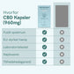 Infografik: Hvorfor CBD-kapsler (960 mg) fra Nordic Oil med fuldt spektrum, EU-dyrket hamp, laboratorietestet, høj dosering og tilfredshedsgaranti.