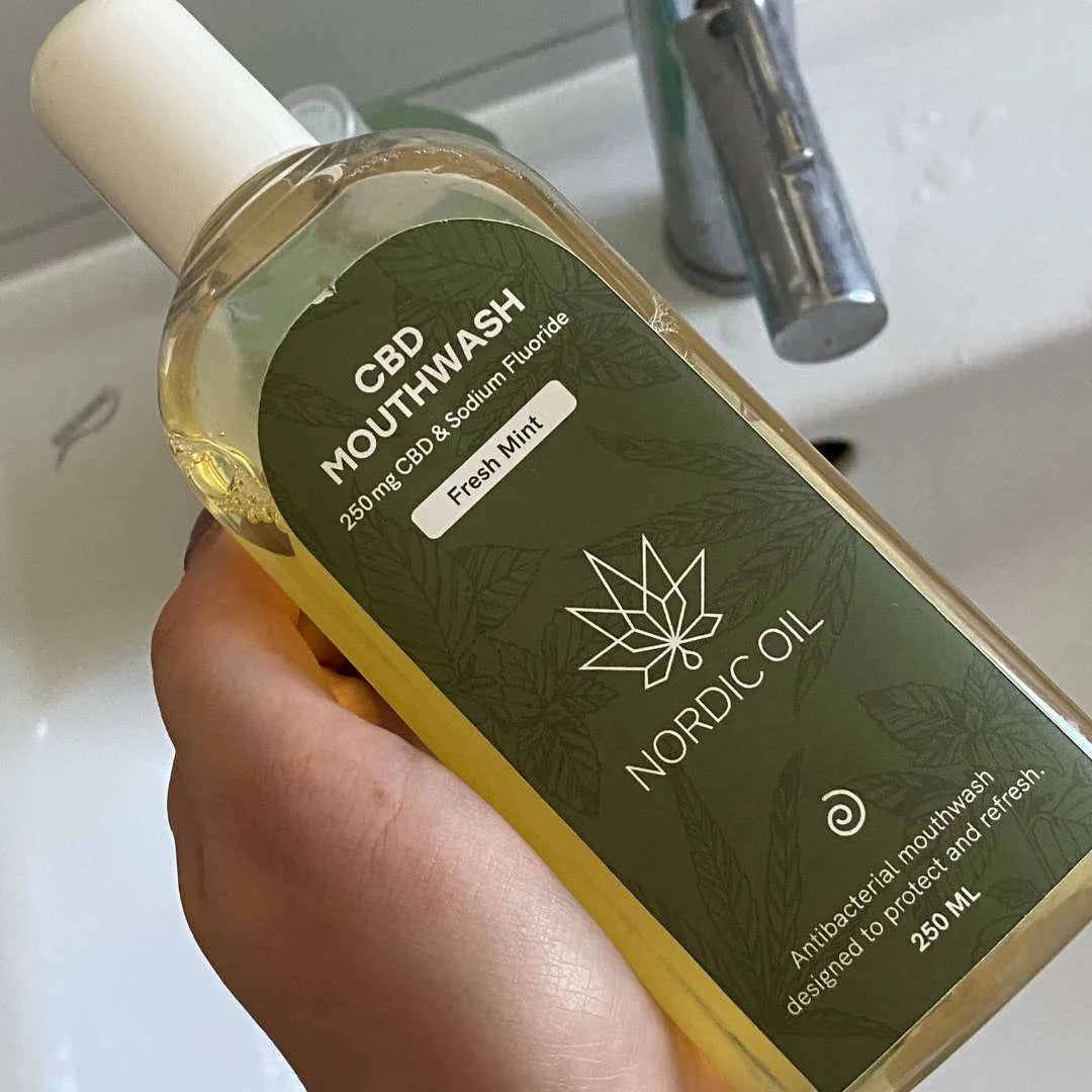 Nordic Oil CBD mundskyl med frisk mynte