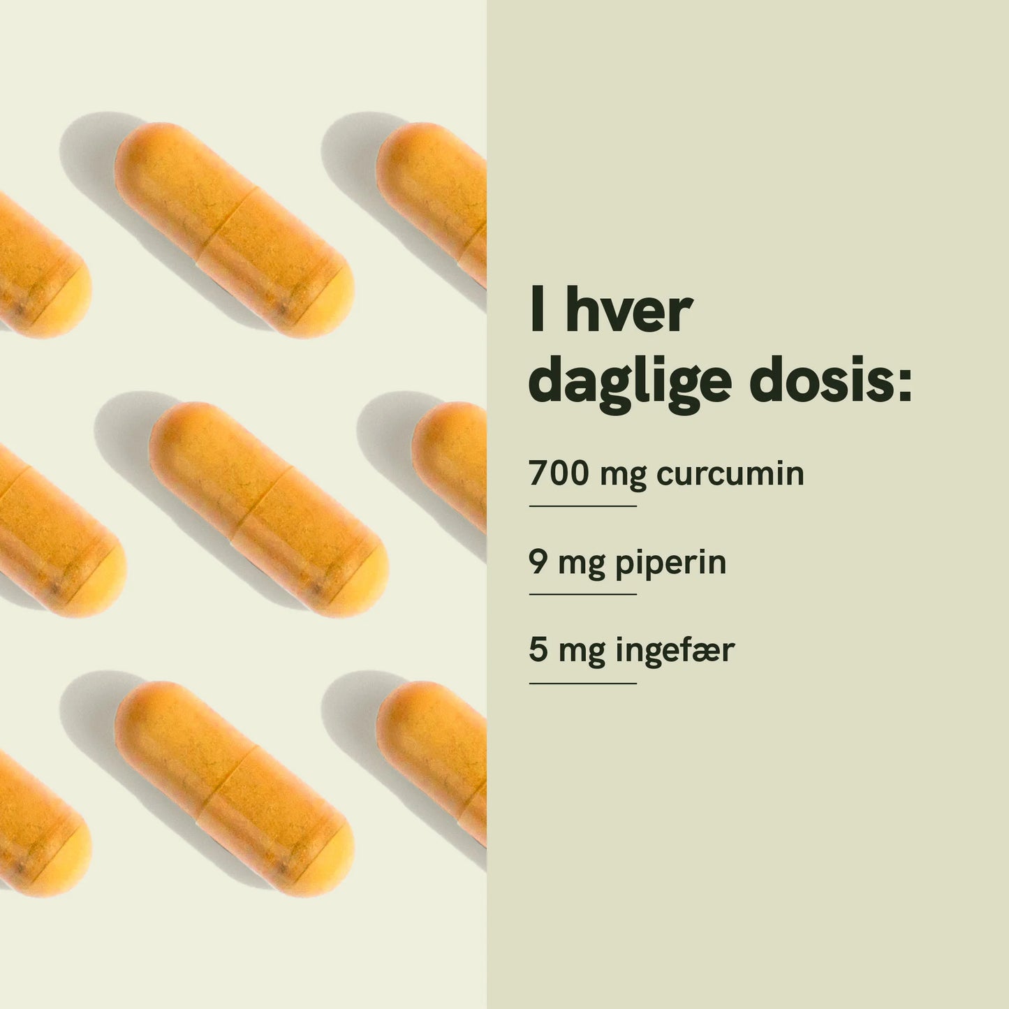 Curcumin kapsler