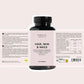 Nordic Oil Essentials Hair, Skin & Nails kosttilskud i flaske med biotin, bambus, rosmarin og saw palmetto-ekstrakter, hindbærsmag – 60 gummies