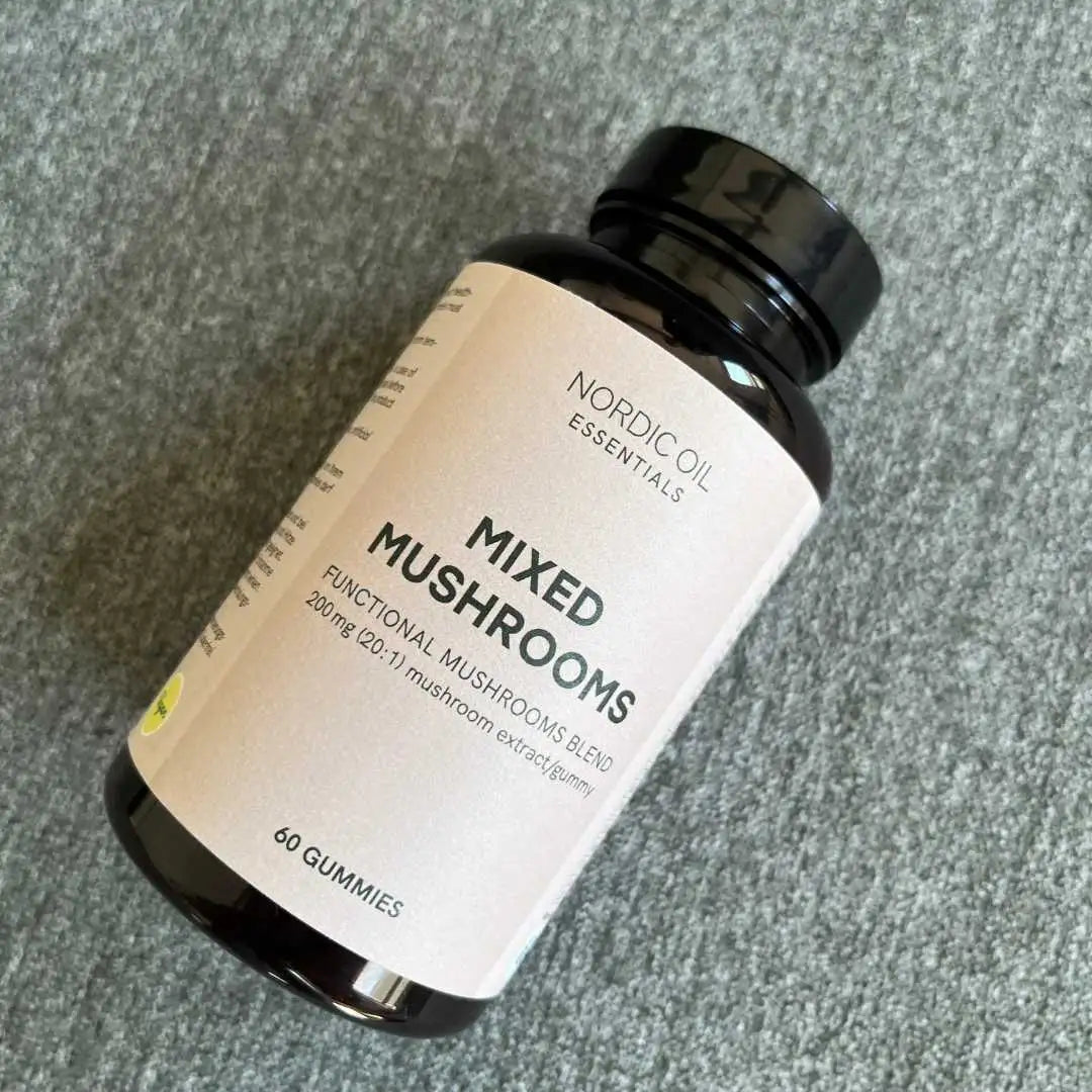 Nordic Oil Essentials Mixed Mushrooms - funktionel svampeblanding i gummies