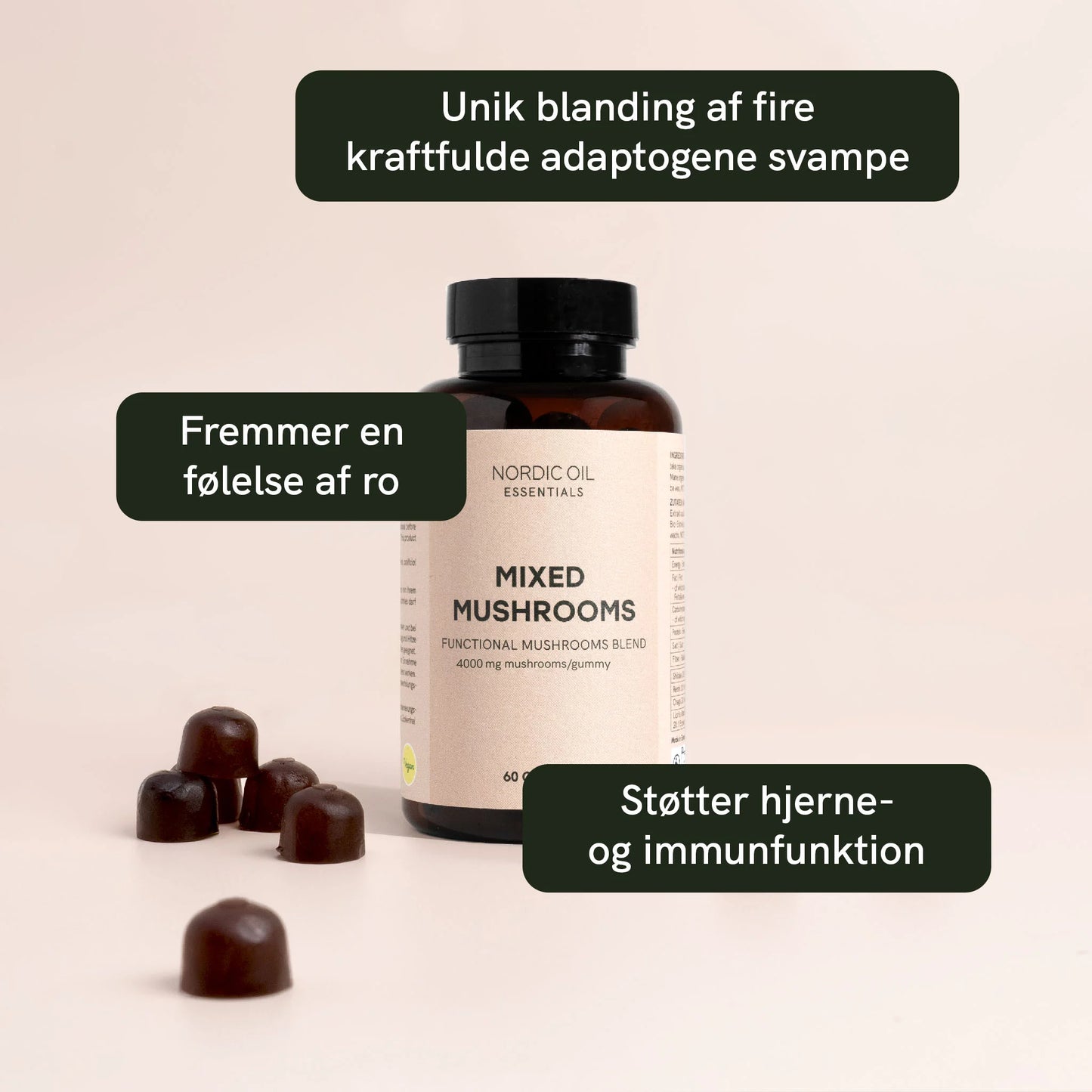 Medicinske svampe gummies