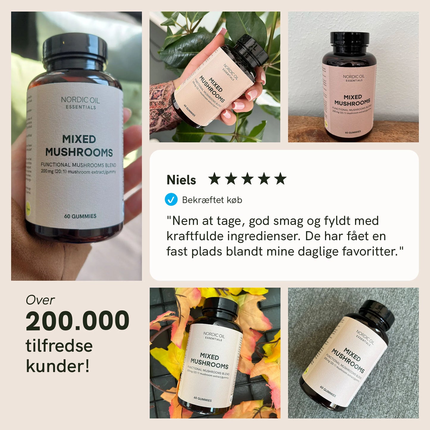 Medicinske svampe gummies