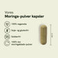 Moringa-pulver kapsler