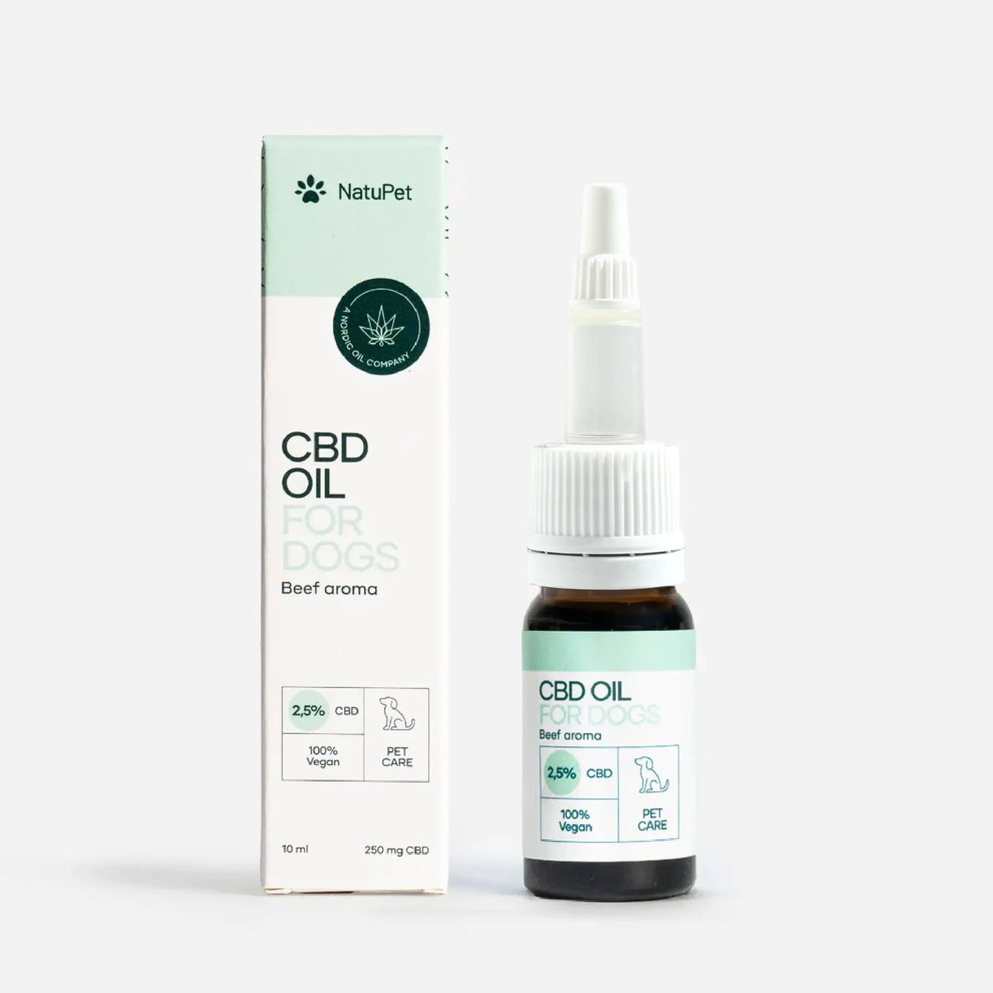 CBD Olie til hunde - Okse (2,5%)