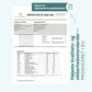 Analysecertifikat for 10% CBD-olie (MCT Plus) med cannabinoider og testresultater.