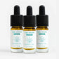 Tre CBD Drops-flasker fra Nordic Oil med Classic-etiket og 15% (1500 mg)