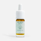 CBD-dråber i amber glasflaske med dropper og Nordic Oil-etiket (2000 mg CBD, 20%)