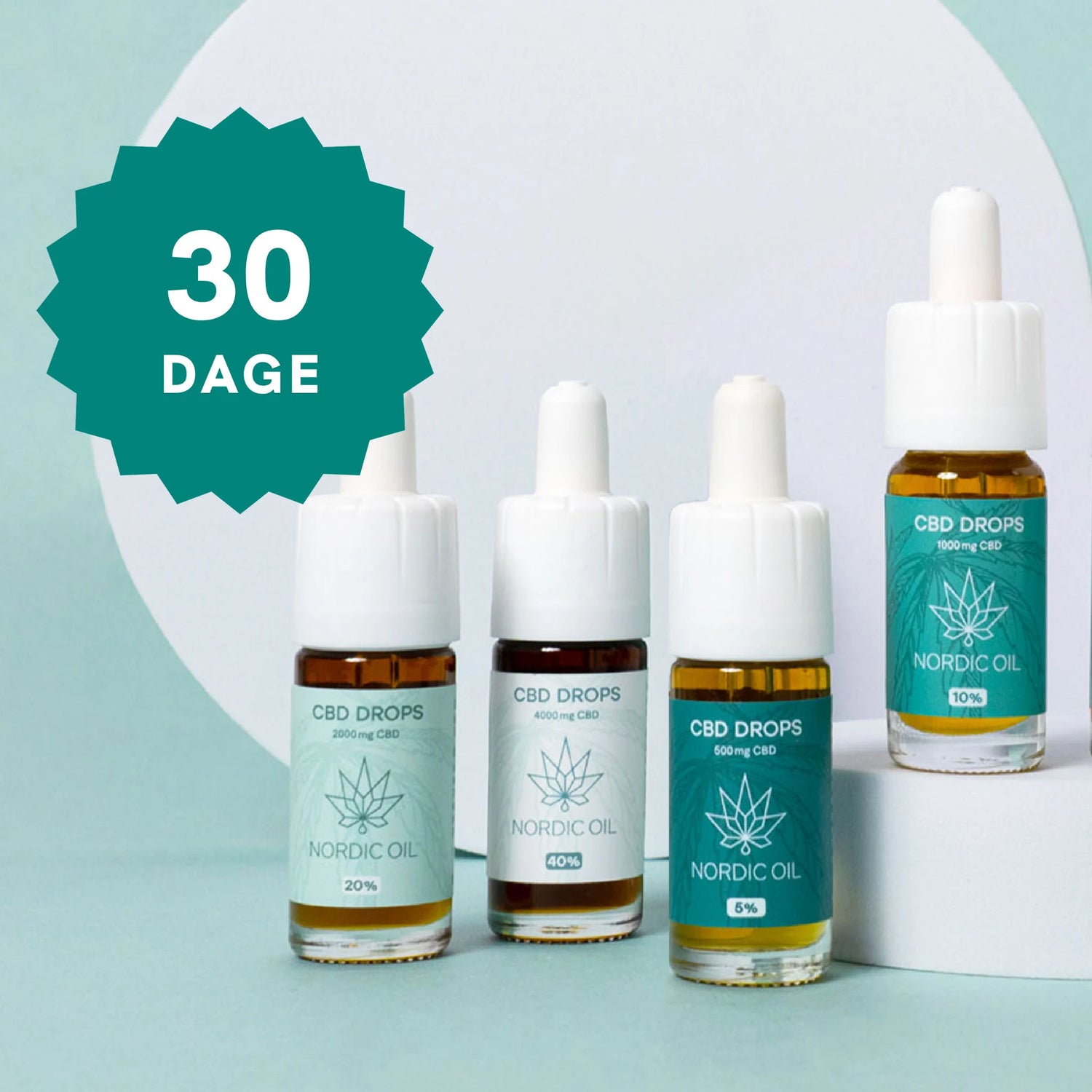 CBD-drops fra Nordic Oil med 30 dages tilbud