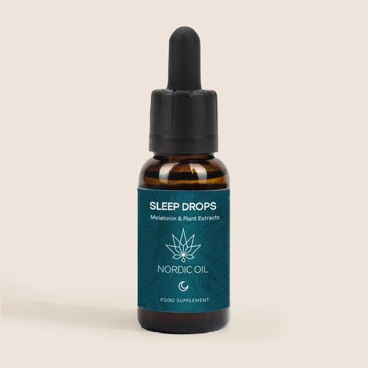 Nordic Oil Sleep Drops med melatonin og planteekstrakter