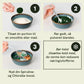Spirulina- og Chlorella-pulver