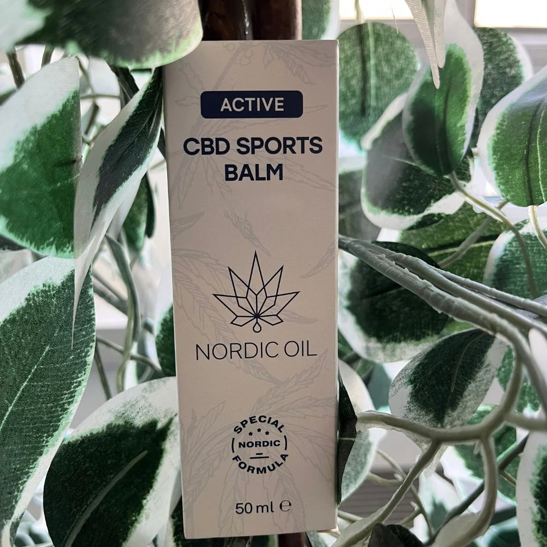Nordic Oil Aktiv CBD-sportsbalm, 50 ml