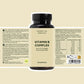 Nordic Oil Essentials Vitamin B Complex-flaske med 120 kapsler