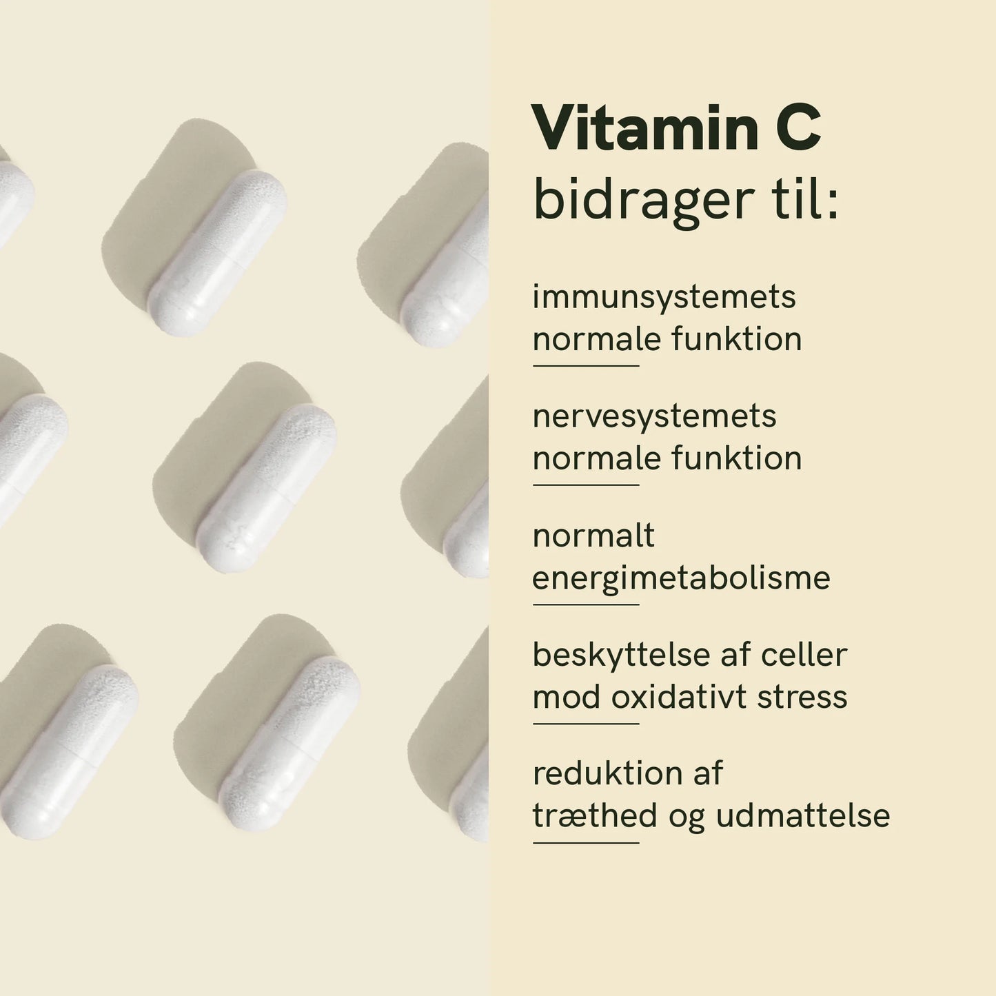 Vitamin C kapsler