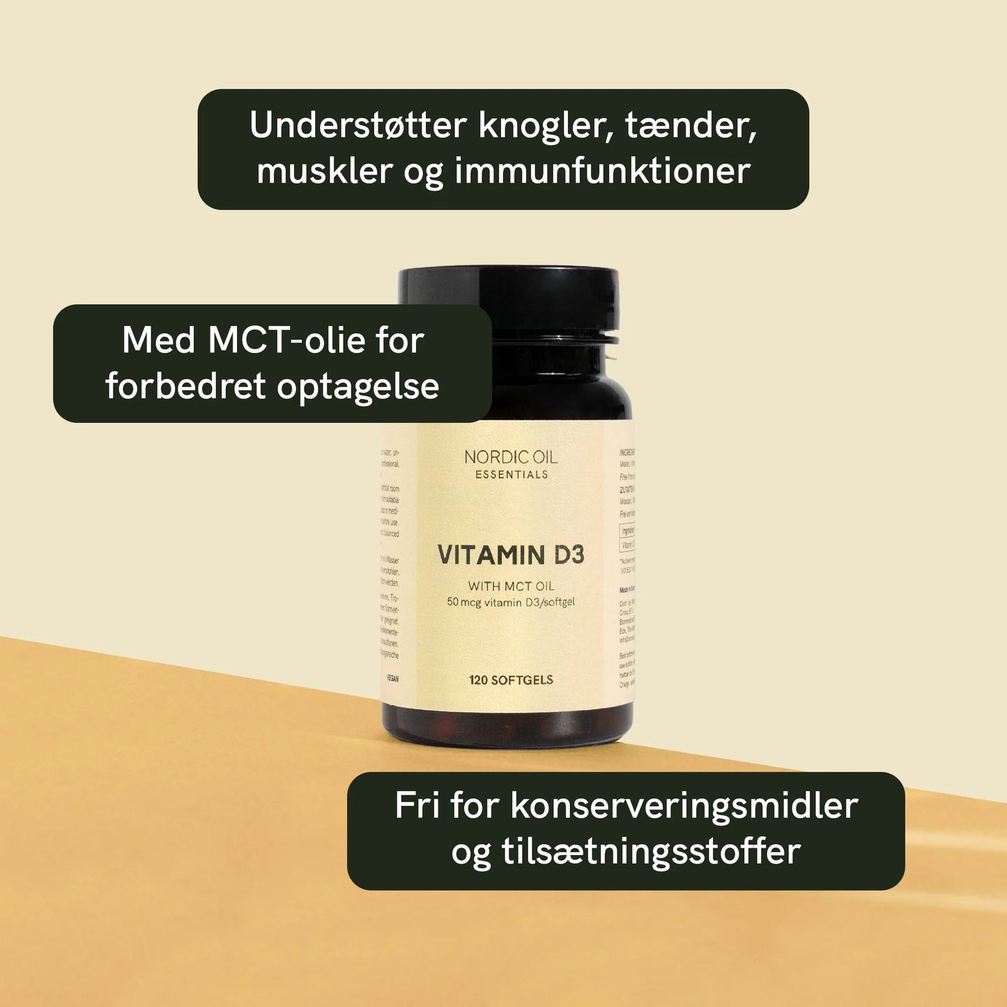 Vitamin D3-kapsler
